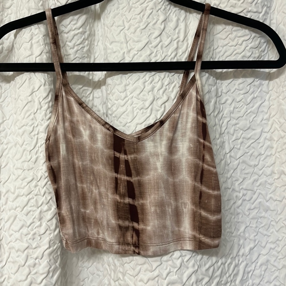 Tie-Dye Cropped Tank